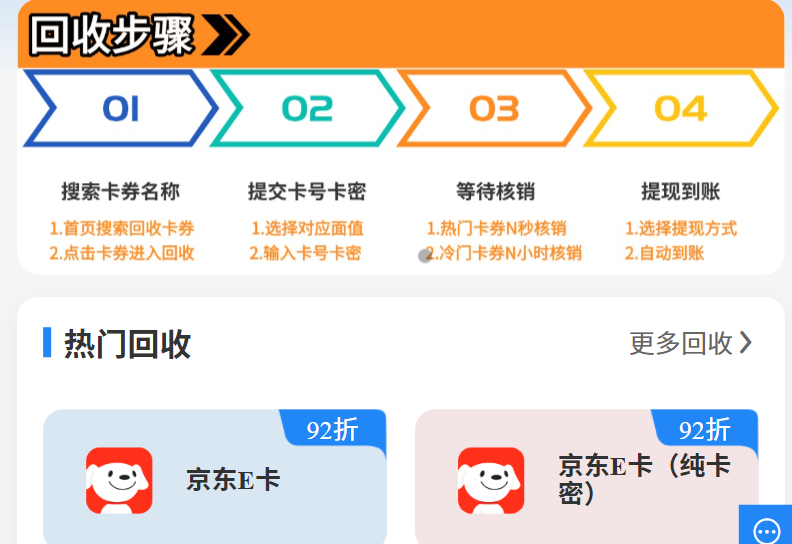 京东购物卡怎么提现,现有6种合理途径